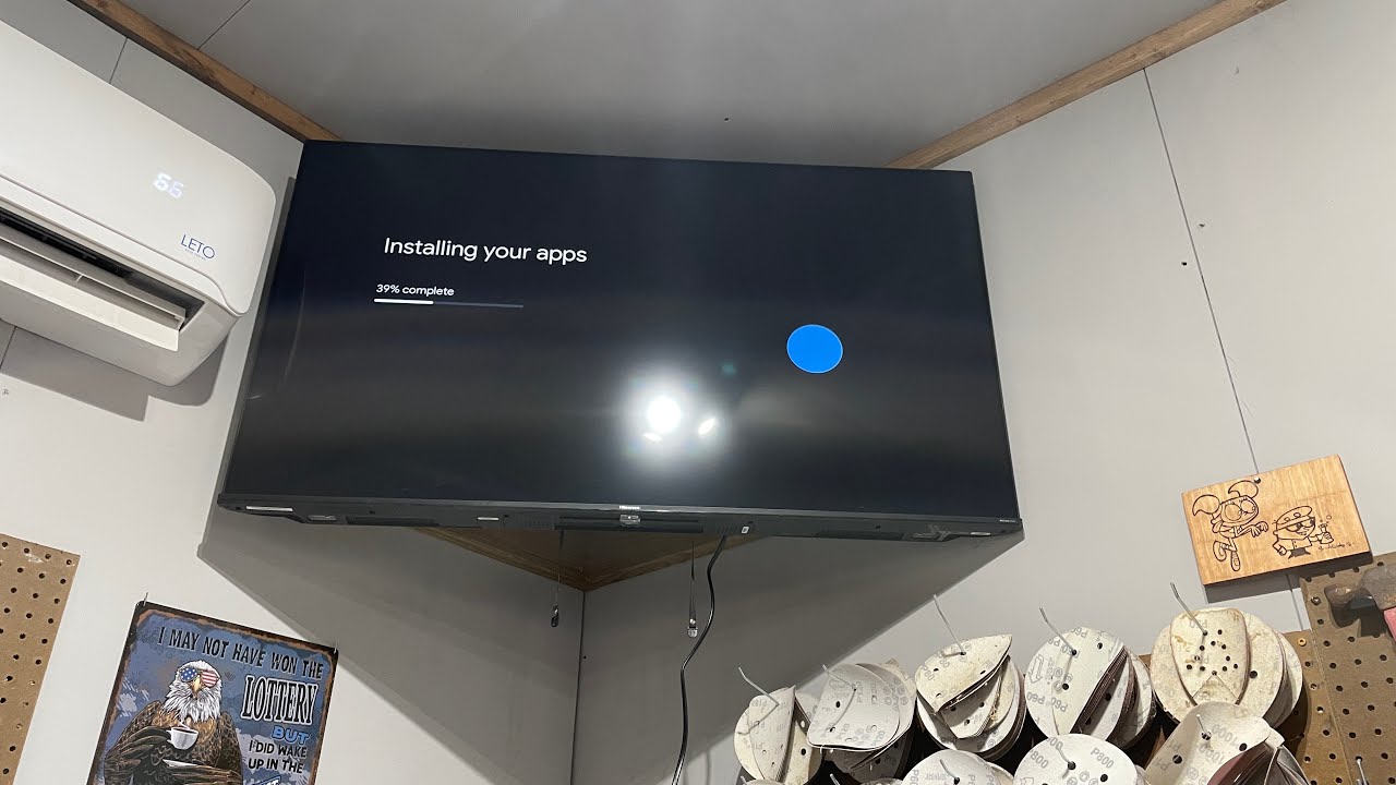 DIY Mount A TV In A Corner With A Flat Wall Mount