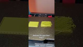 3D Print Not Sticking? Quick Fix. #entina3d #3dprinting #3dprinted #3dprinter #diy #howto #shorts