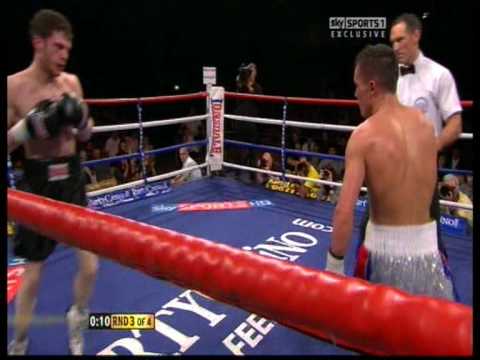 Josh Warrington leeds boxer 3rd pro fight courtesy...