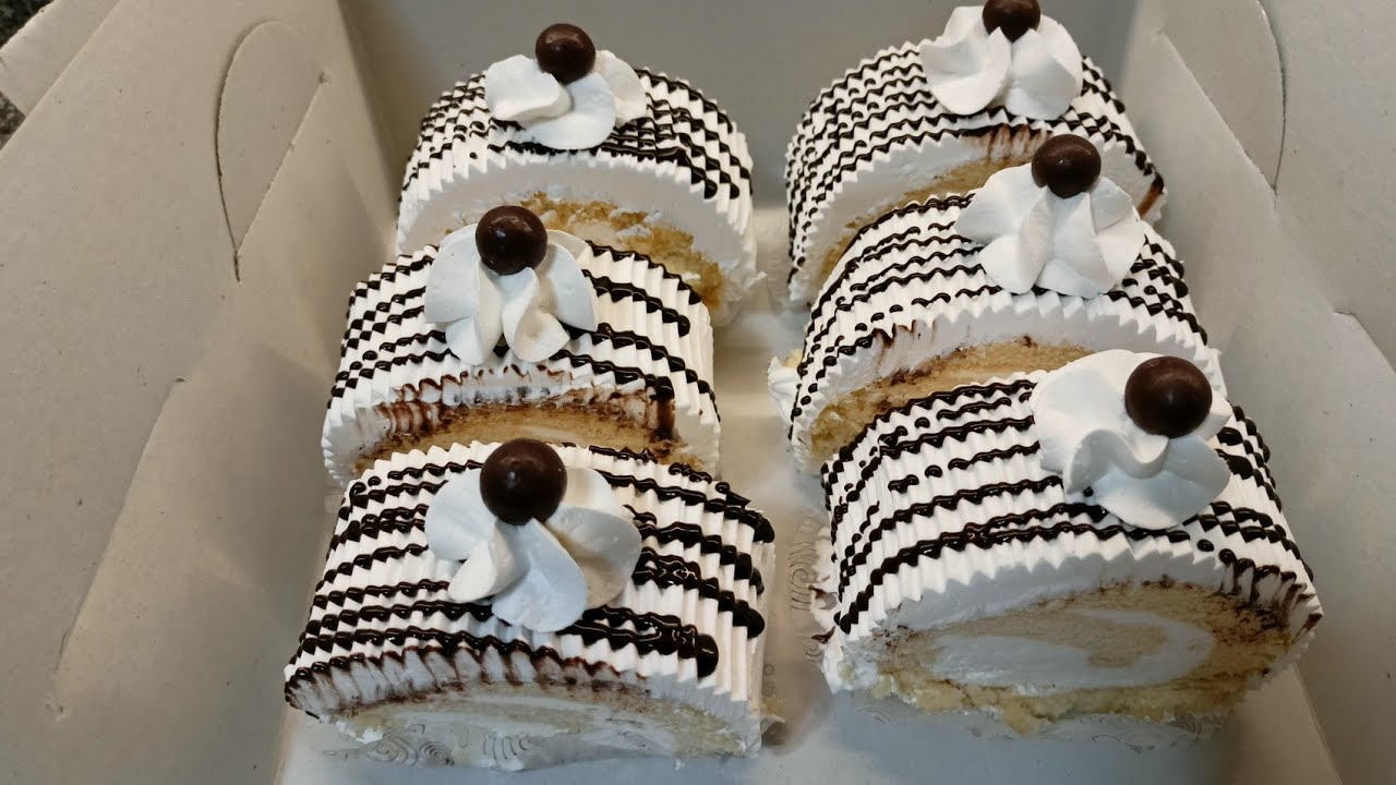 جاتو السويسرول بالدقيق العادي أنجح وأسهل طريقه