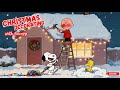 Snoopy & Charlie Brown Christmas Decorating 🎀 Cozy Christmas Jazz Swing Music Playlist 🎷🎉