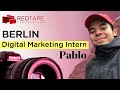 Pablo&#39;s Intern Experience - Digital Marketing - Red Tape Translation