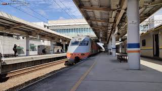 2020/12/20 123次自強號(新豐通過 交會7101A