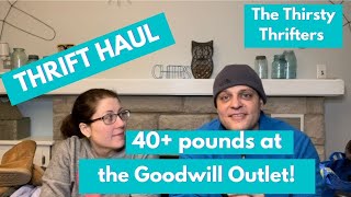 Goodwill Outlet Haul | 40+ Pounds of Clothing to Sell on eBay, Poshmark &amp; Facebook