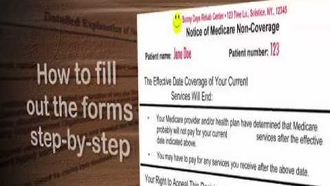 CMS Form 10123 and 10124 Instructional Video with narration