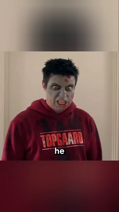 When the whole world was falling apart… he just kept watching! 🧟‍♂️📺😳 #zombie #zombies #zombieshorts
