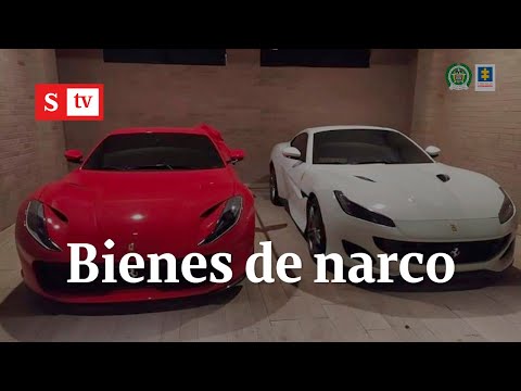Hasta autos Ferrari le incautaron a peligroso narco del Clan del Golfo | Semana Noticias