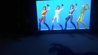 Fortnite dance battle default vs ghost shadow vs gold Profile