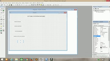 UNCP - TUTORIAL "MENENTUKAN NILAI % (HITUNG DISKON BARANG)" VB 6.0 @ CICI PARANILLA 1301402173 6-D