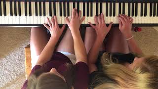 Beautiful Piano Duet- “I giorni” By: Ludovico Einaudi (cover by: Emma Schaefer and Layla Vinje)