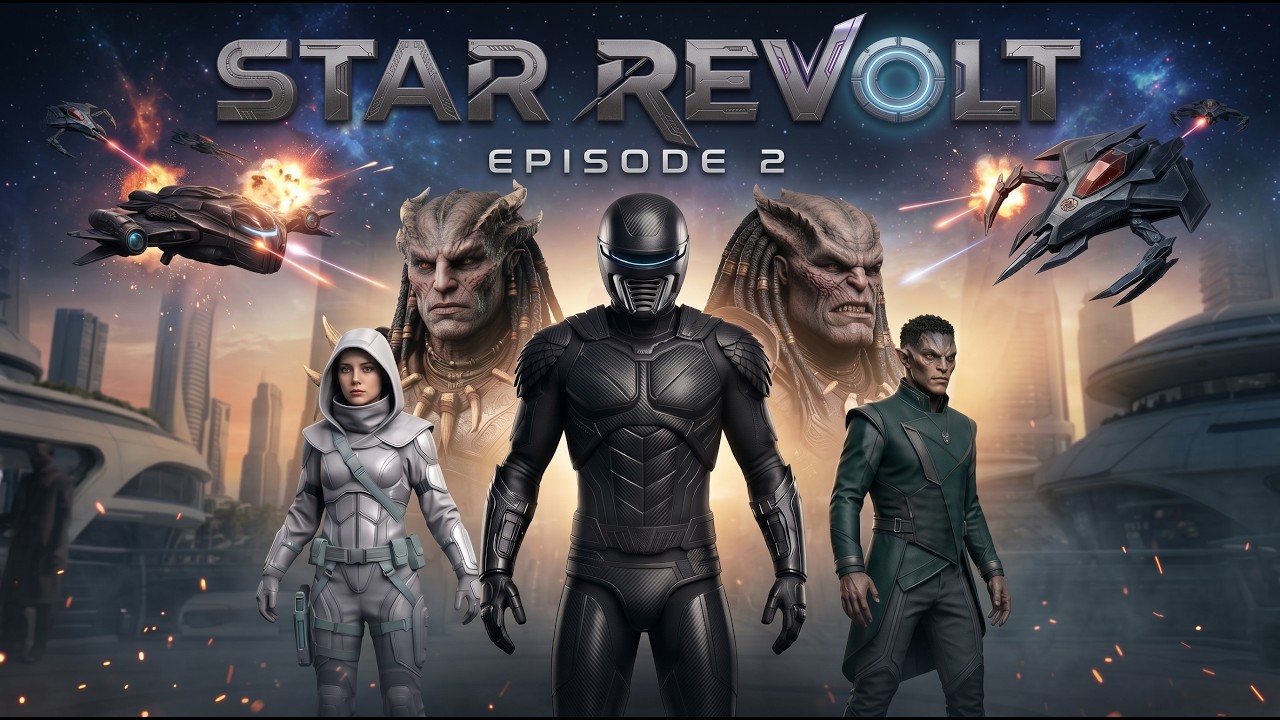 Star Revolt, an AI film by Multiverse Exploration