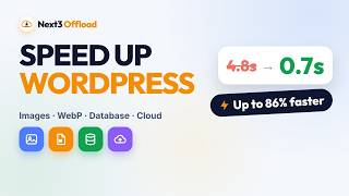 Up to 86% Faster WordPress: Image Optimization, WebP & Cloud Offload