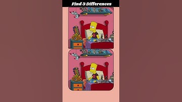 Only 60% Can Find All The Difference #Viral #Shorts #Spotthedifference