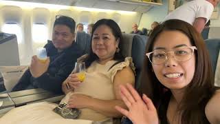 Philippine Airlines Business Class Experience 2023 | LAX  MNL & MNL  LAX