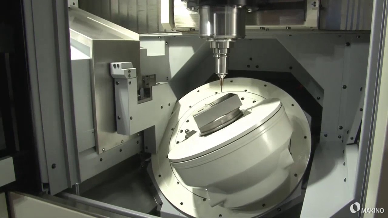 Automated Full 5 Axis Mold Machining On D0z Vmc Youtube