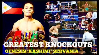 FILIPINO BOXER GENESIS SERVANIA GREATEST KNOCKOUTS HIGHLIGHTS