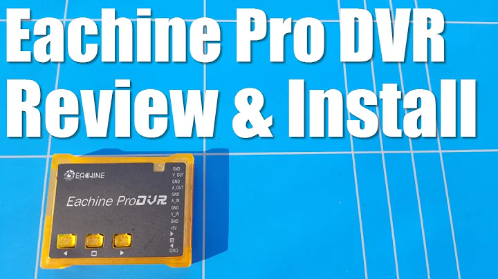 How To Eachine ProDVR Installing into DIY FPV Goggles FULL Review
