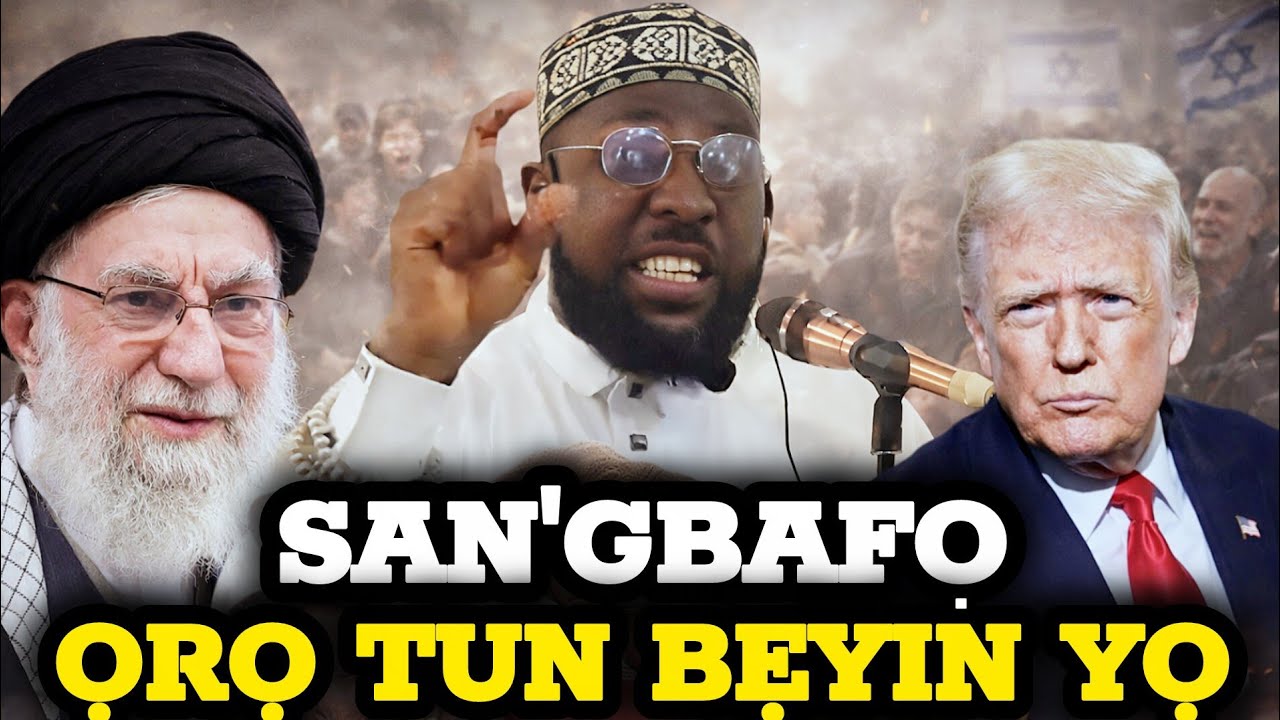 Ọrọ Tun Bẹyin Yọ🔥Imam Kabir Fogba Yanga Lori Ogun Iran US Ati Israel Pelu Musulumi Ile Yoruba