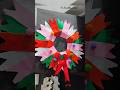 Christmas🎄wreath#shorts #anushka_arts27#diy#trending#craft #festival#christmas#wreathtutorial#series
