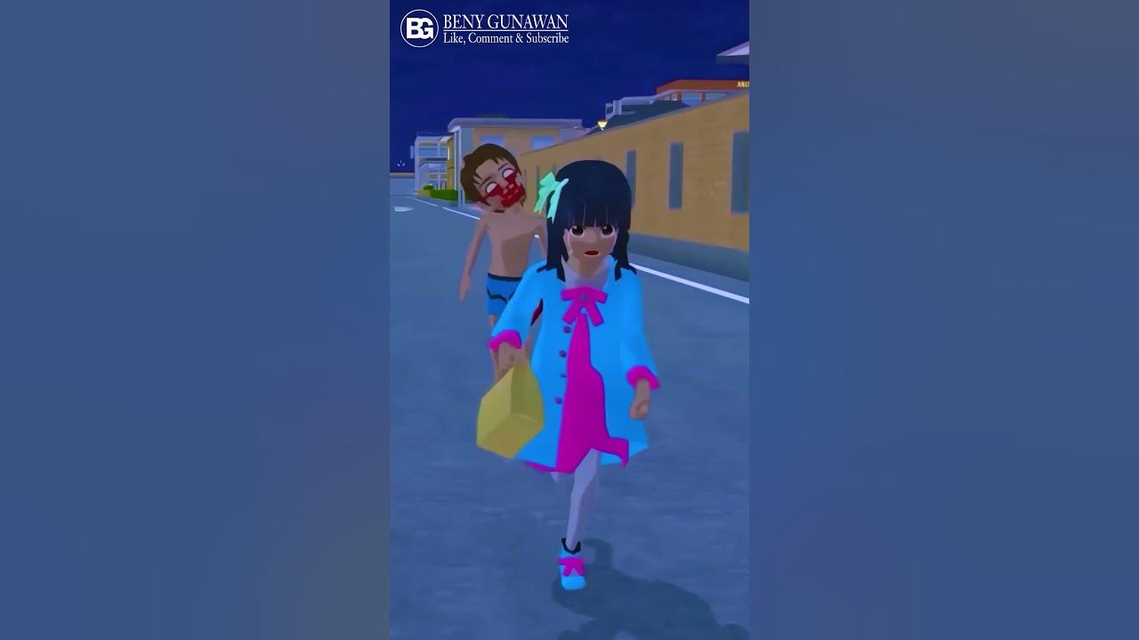 Mio couldn't look at it for long. _ Sakura School Simulator _ shorts - Coffin Dance Song Cover