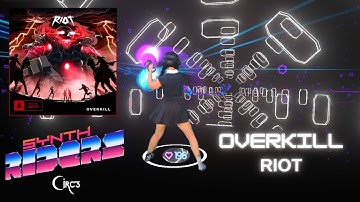 ⚔️ Wednesday dances to OVERKILL // RIOT #VR #Wednesday #SynthRiders