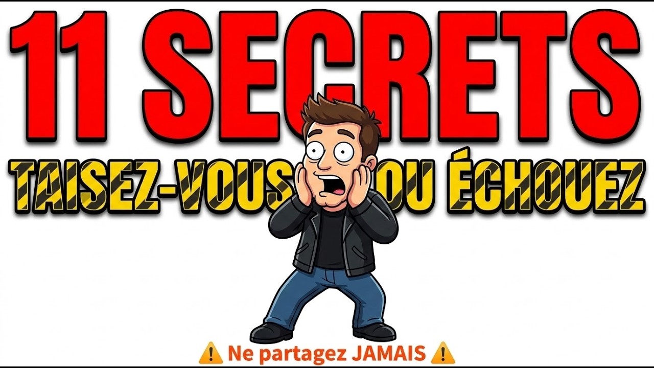 Les 11 secrets que j'ai appris à mes dépens (ne révèle JAMAIS ça)