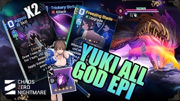 [Chaos Zero Nightmare] - INSANE YUKI Laboratory 0 Lv110 (FULL RUN) #czn