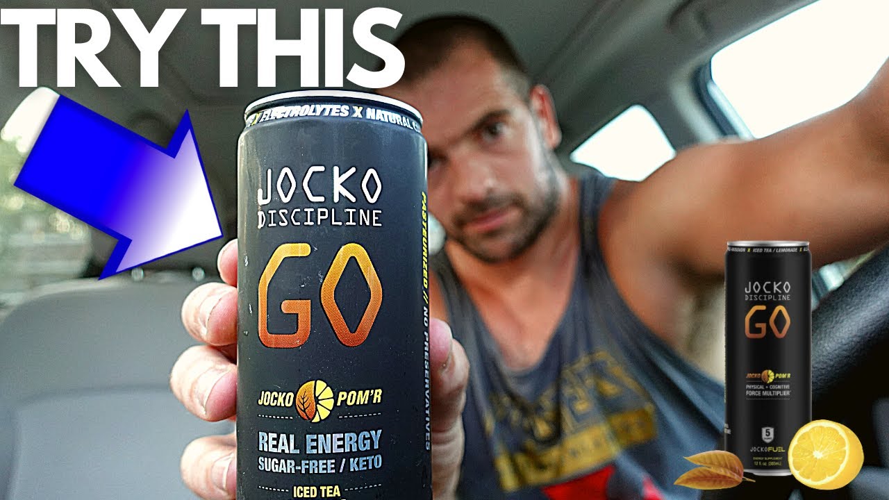 Jocko GO Energy Drink (POM'R) Ice Team Lemonade Jocko YouTube
