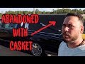 ABANDONED HEARSE WITH CASKET INSIDE (UPDATE)