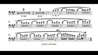 My Way - Bill Watrous Trombone Transcription