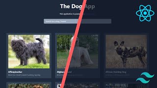 The Dog App - ReactJs and Tailwind CSS