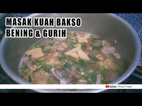 Resep Kuah Bakso Xanderskitchen