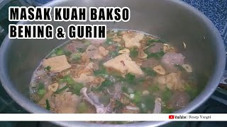 Cara Membuat Kuah Bakso || Kuah Baksonya Gurih & Bening #ResepYangti134