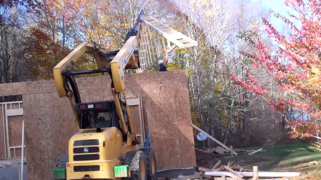 Gable Truss w/Overhang - YouTube