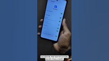 Facebook Par Notification Kaise Chalu Kre | Facebook Notification Settings