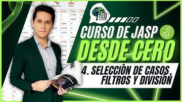 CÓMO FILTRAR VARIABLES Y DIVIDIR UN ARCHIVO EN JASP | CURSO JASP DESDE CERO