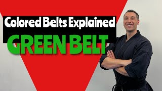 Colored Belts Explained: Green Belt