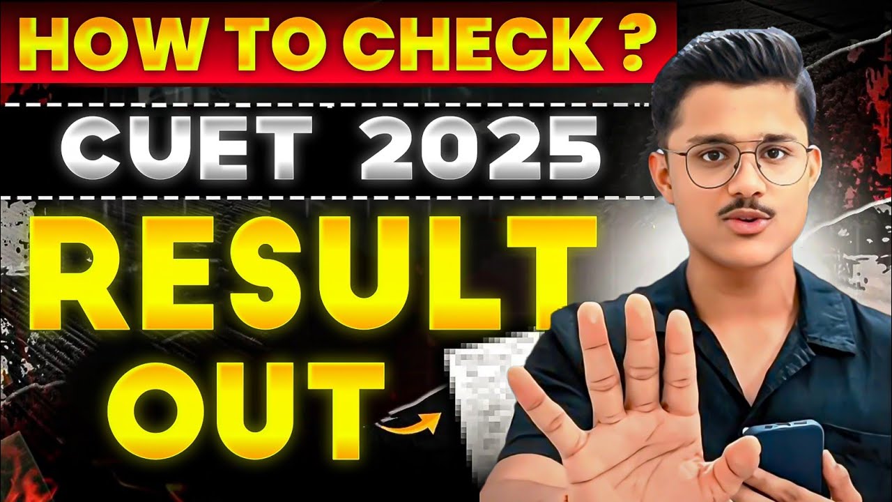 How to Check Cuet Ug Results 2025? - YouTube