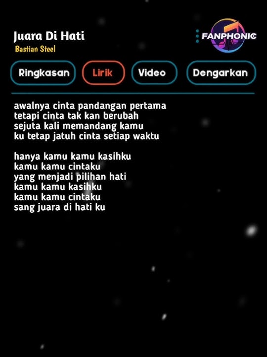 Juara Di Hati - Bastian Steel