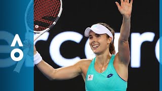 Alize Cornet v Julia Goerges match highlights (2R) | Australian Open 2018