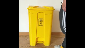 Medical Plastic Waste bin with Pedal.