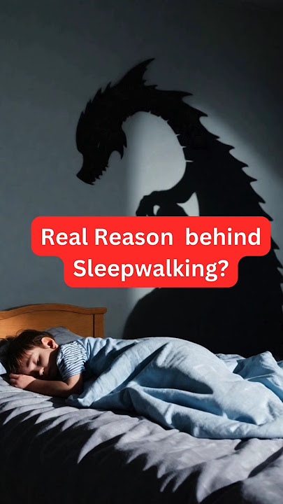 Why do we sleep walk?🤔know the real reason..#factsinhindi #shorts #facts #sleep #walking