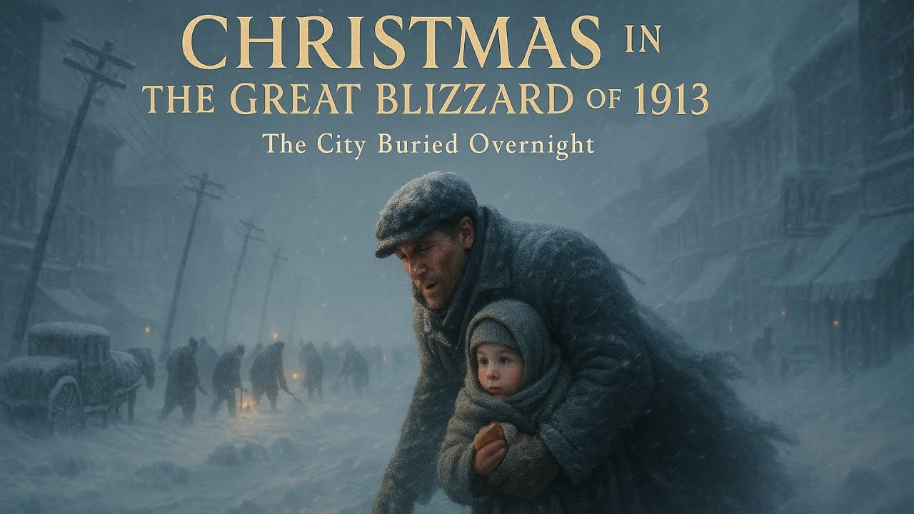 Christmas in the Great Blizzard of 1913: The City Buried Overnight