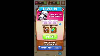 Panda Pop Level 19 - No Boosters