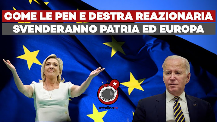 Rimbambiden benedice la Le Pen e affida alla destra reazionaria il compito di svendere l’Europa