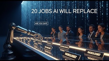 20  Jobs AI Will Replace Soon (Prepare for the Future of Work) 🤖💼