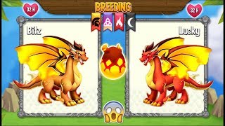 New Breeding Den Flame Dragon & Flame Dragon Dragon City 2019