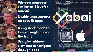 09 - Transparent terminal with yabai in macOS