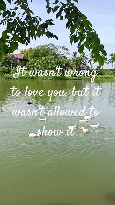 Some love stories are written in silence, because they're not meant to be told   #notmystory