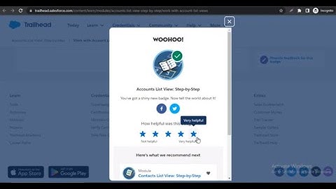 Work with Account List Views | Accounts List View: Step-by-Step